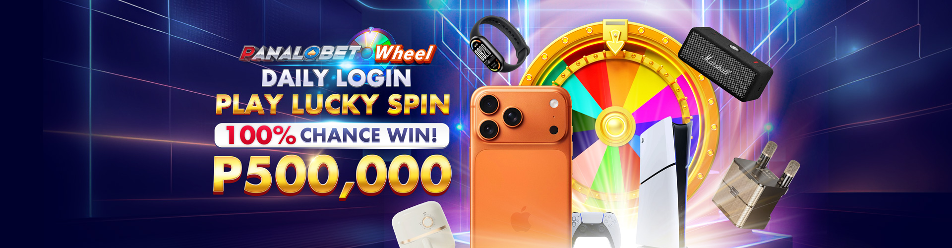 Panalobet lucky spin, Panalobet wheel prize